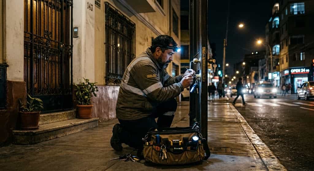 Cerrajero 24 horas en Lima: precios de apertura y cambio de cerraduras