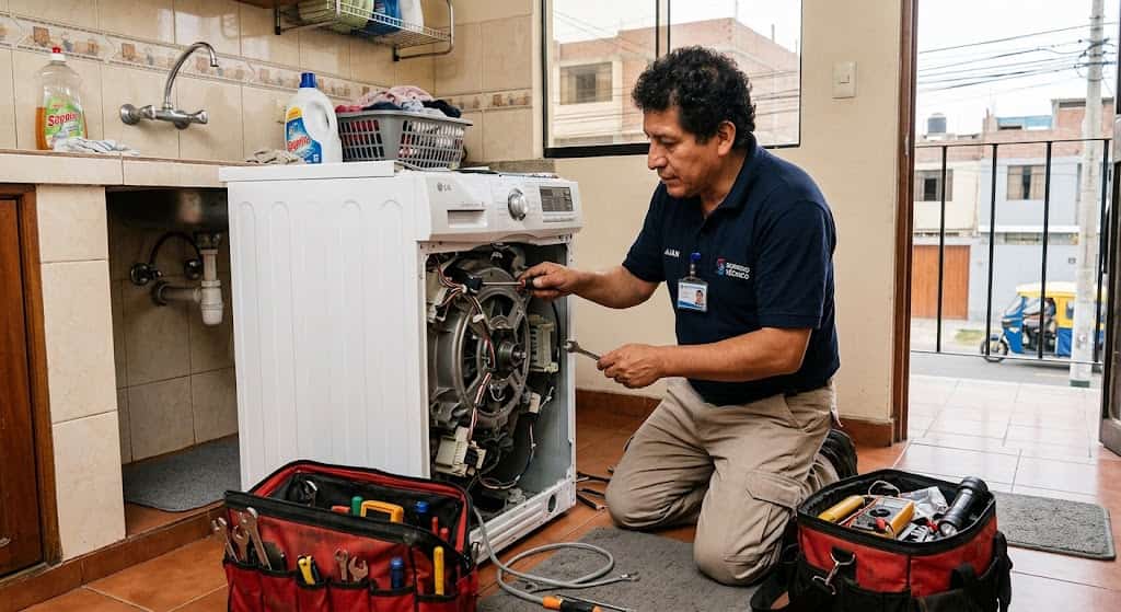 Servicio técnico de lavadoras en Lima: precios de reparación a domicilio
